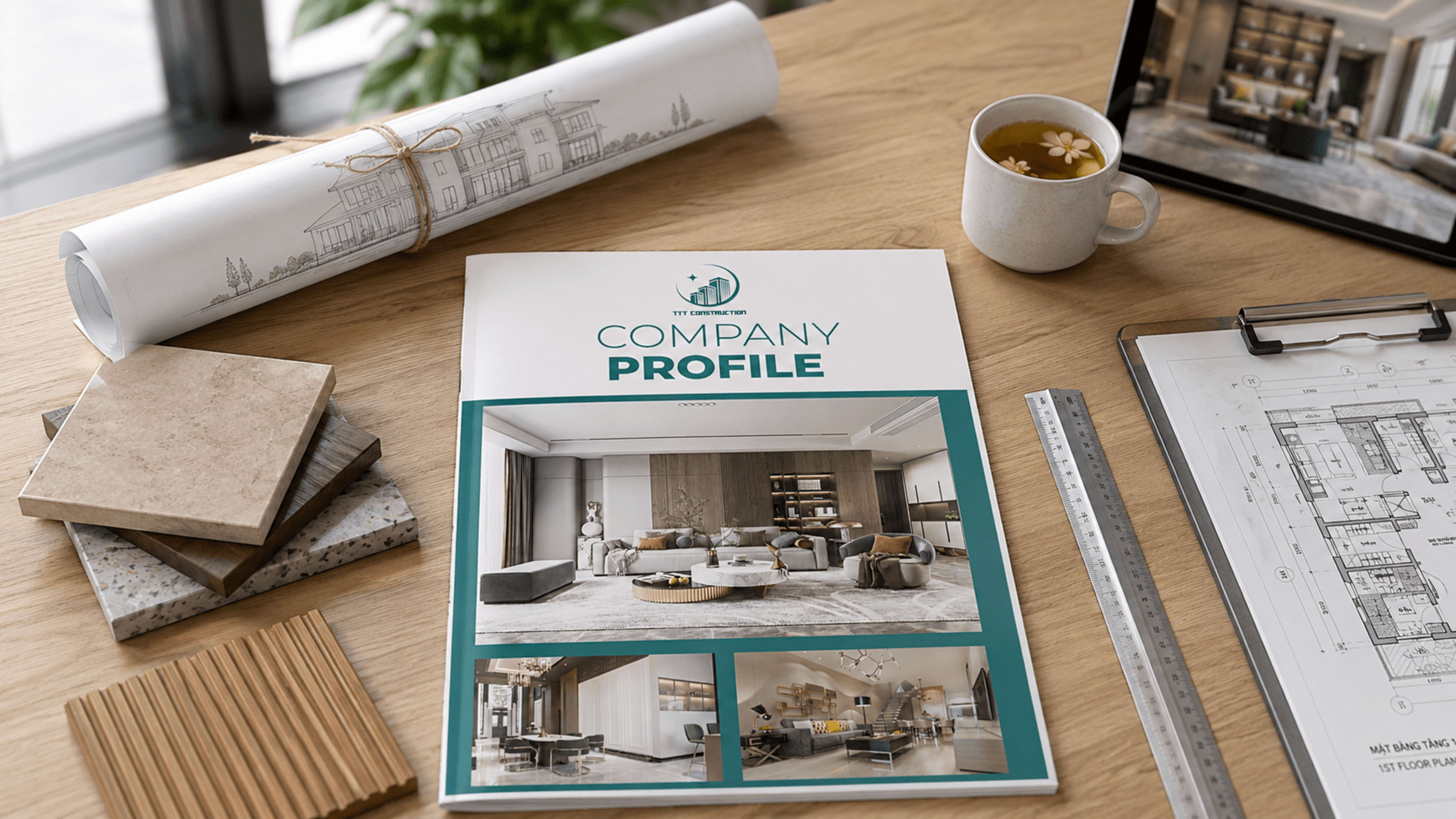 Bìa đầu — COMPANY PROFILE TTT Construction