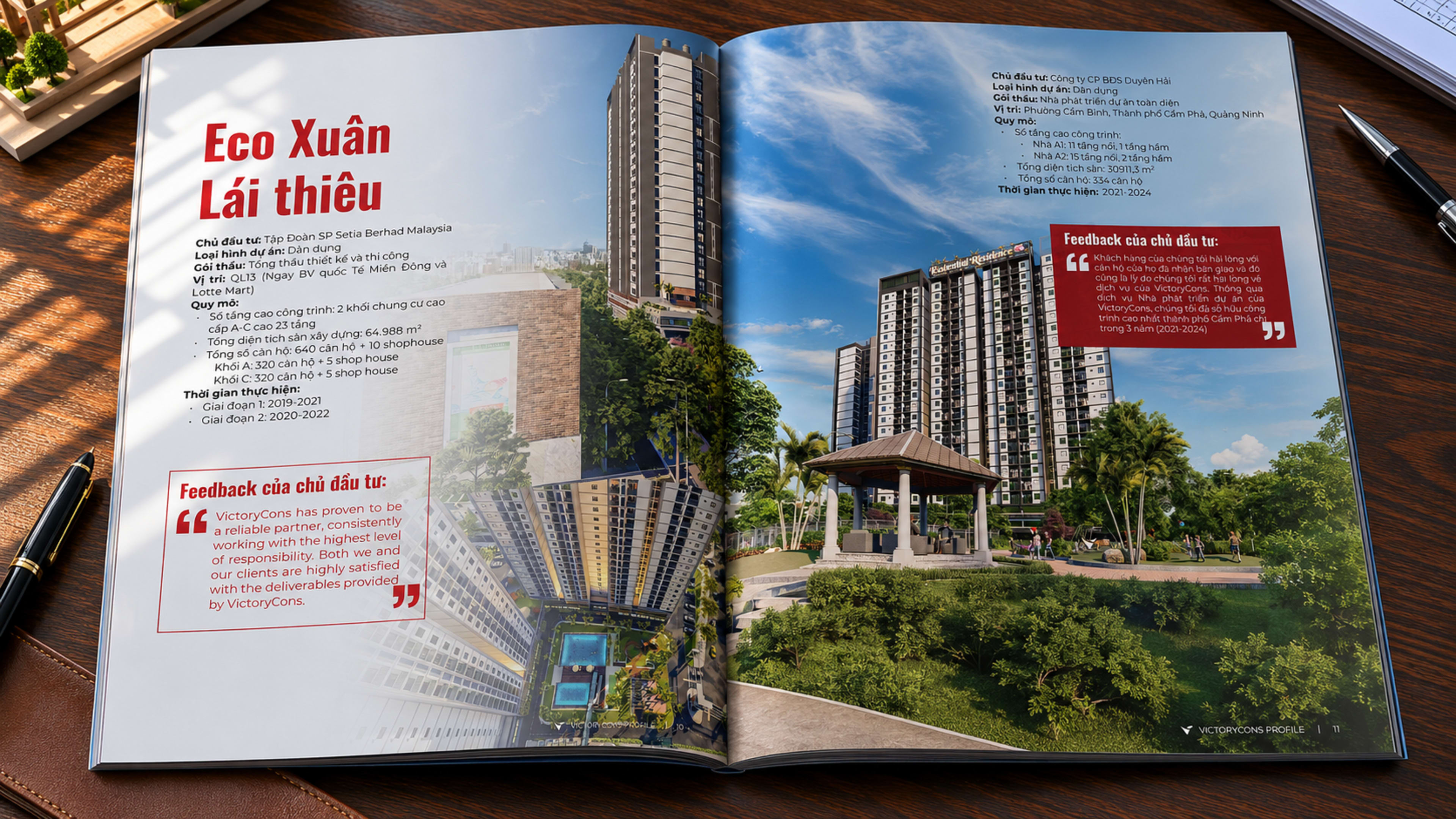 Eco Xuân Lái Thiêu — chủ đầu tư Tập Đoàn SP Setia Berhad Malaysia, vị trí QL13 ngay BV Quốc Tế Miền Đông và Lotte Mart, 2 khối cao cấp A-C 23 tầng, tổng diện tích 64.988m², 640 căn + 10 shophouse, giai đoạn 2019-2022, feedback chủ đầu tư 5 sao + Diamond Residence aerial