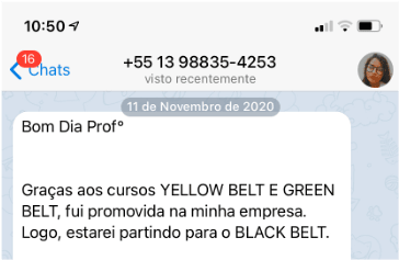 Thaís · promovida após Yellow e Green Belt