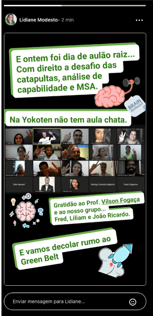 Lidiane · no caminho para Black Belt