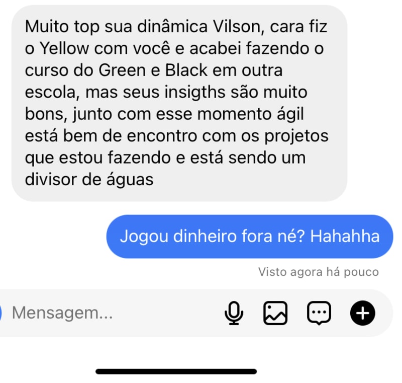 Aluno · divisor de águas na carreira