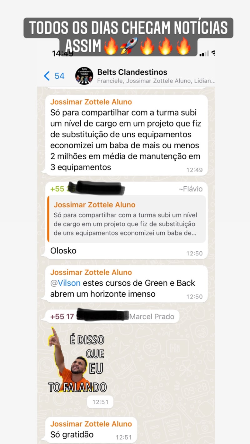 Jossimar Zotele · economia de R$ 2 milhões em projeto