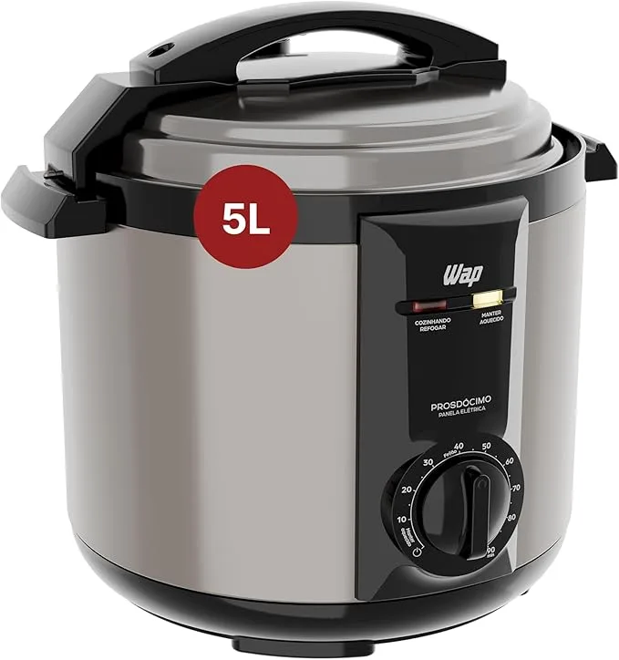 WAP Panela Pressão Elétrica WPPE2 5L Gray Stone