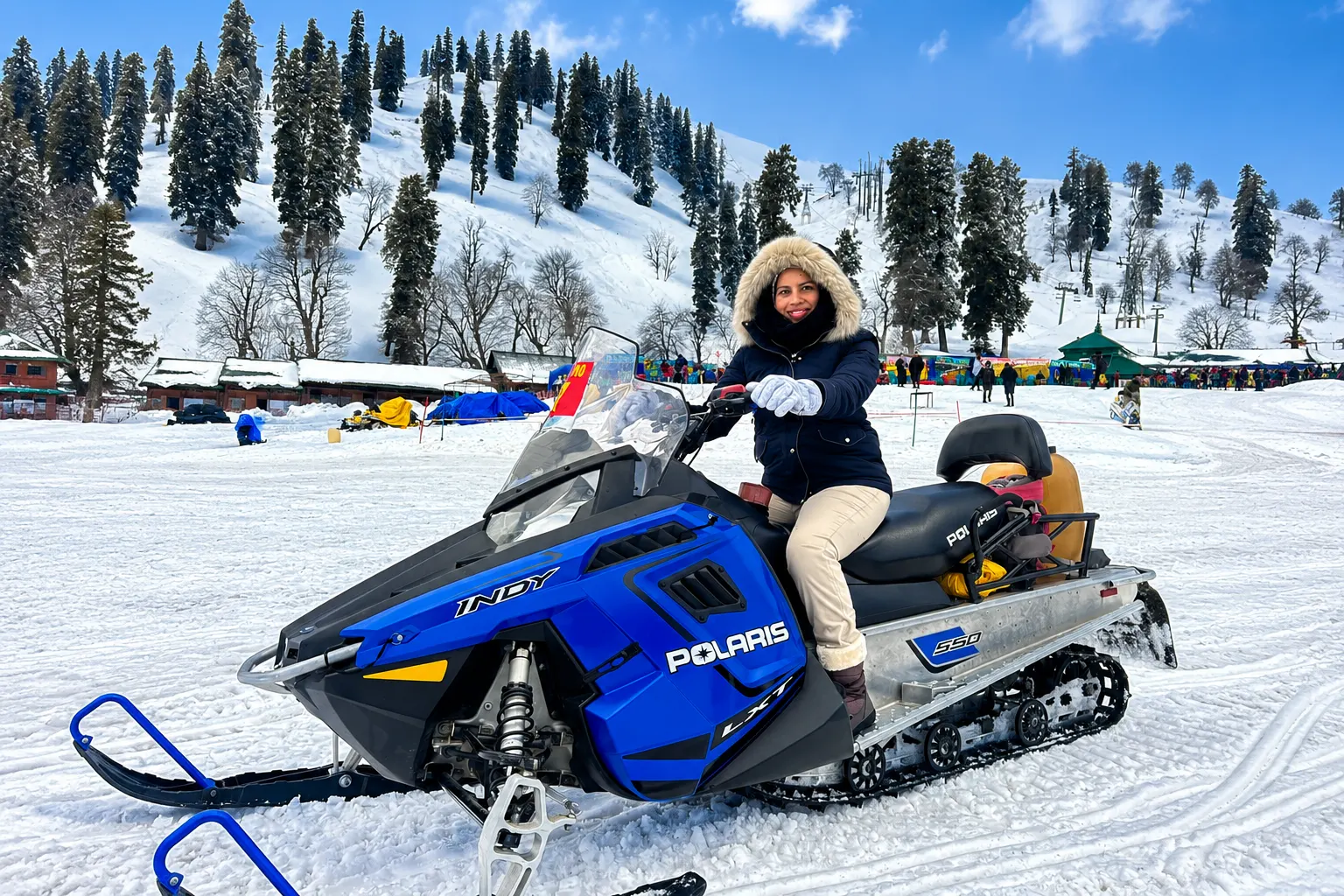 Snow Bike Ride