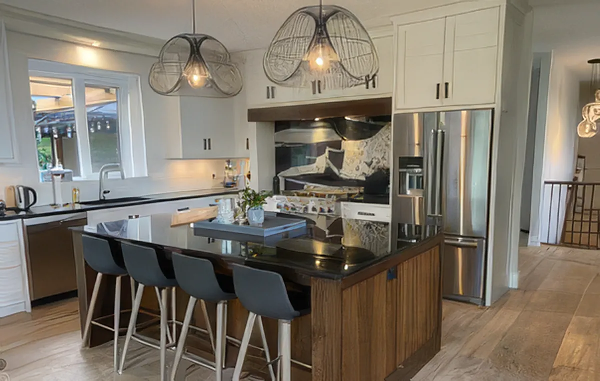 Luxury kitchen interior