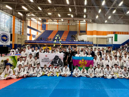 Армавирцы в составе сборной края стали лучшими на Чемпионате и Первенстве ЮФО по тхэквондо