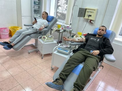 В Анапе прошла акция «Капля крови-ради жизни»