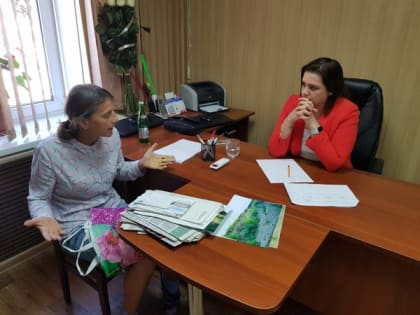 Депутат Госдумы Наталья Костенко провела прием граждан в Курганинском районе