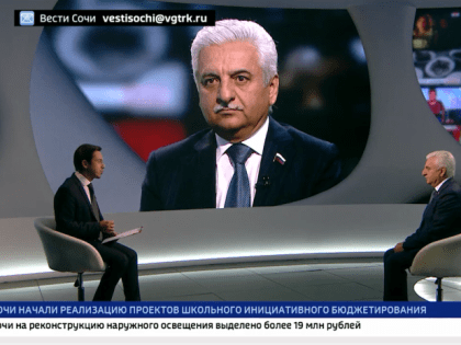 Степан Кагосян на канале ГТРК Сочи рассказал о работе территориальной депутатской группы Хостинского района