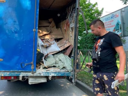 В Краснодаре за месяц у «черных мусорщиков» забрали более 30 машин