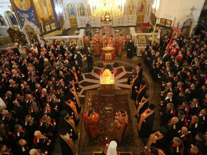 В Краснодаре отслужили панихиду по репрессированным казакам и помолились за участников СВО