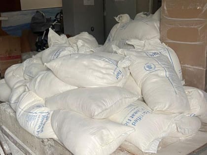 Гуманитарная помощь на Кинбурнской косе