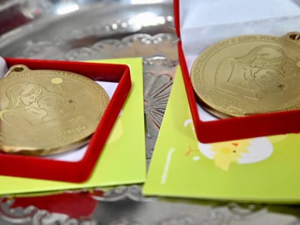 В Новороссийске 10 новорожденных малышей получили медали в честь 185-летия города-героя