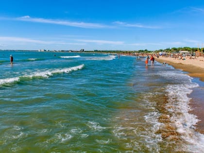 Качество морской воды в районе пляжей Анапы соответствует санитарным нормам