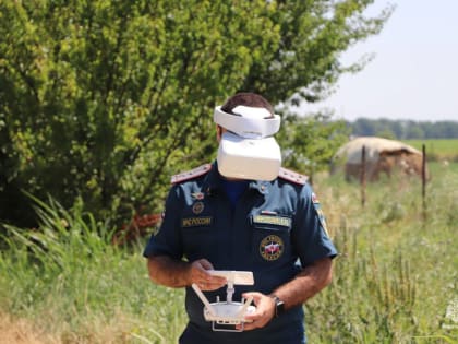 Пожарную безопасность Динского района оценили с помощью беспилотников