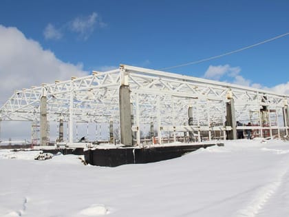 В Курганинске строятся новые спортивные объекты