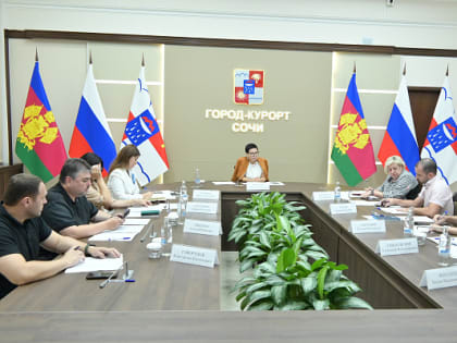 Обсуждение вопросов благоустройства в Сочи