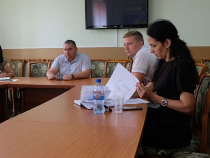 Работала комиссия по безопасности дорожного движения