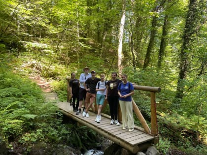 Победители Всероссийского турнира знатоков географии побывали на Курорте Красная Поляна