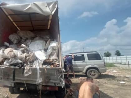 В Краснодаре привлекли к ответственности злостного нелегального перевозчика мусора
