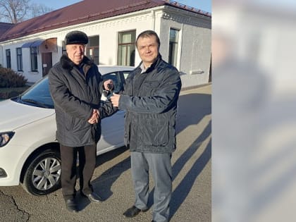 Новую «Ладу Гранту» подарили спонсоры онкологическому диспансеру Армавира