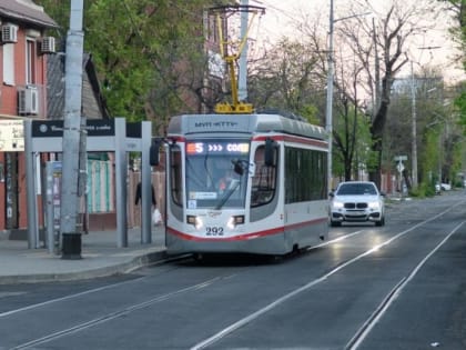 ​В Краснодаре из-за ремонта путей изменится работа двух трамвайных маршрутов