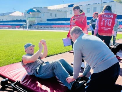 Фестиваль «ГТО» состоялся на территории центрального стадиона г.Курганинска