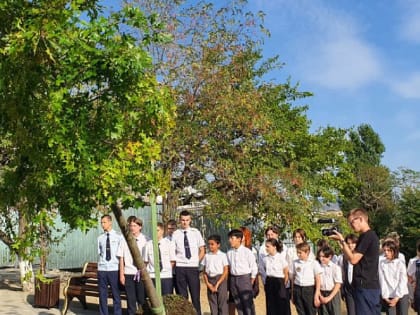 В Восточном районе Новороссийска открылся сквер, концепцию которого придумал школьник