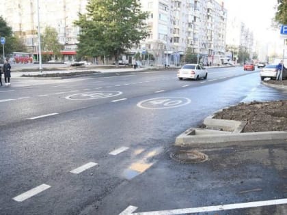 В Краснодаре реконструкцию дороги на Зиповской завершат до конца месяца