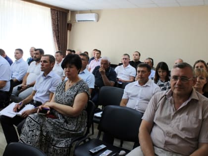 Обсуждение мер безопасности в Курганинском районе