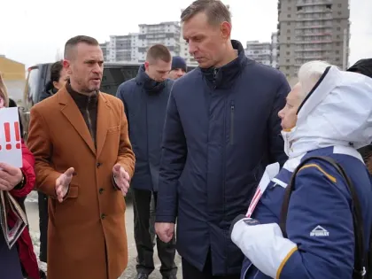 Андрей Кравченко встретился застройщиком и участниками долевого строительства ЖК «Орион»