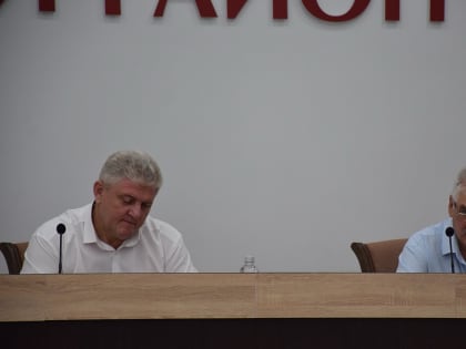 Очередное расширенное планерное совещание прошло в администрации Каневского района 17 июля