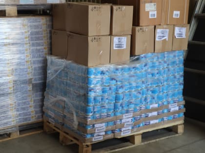 Динской район продолжает отправлять гуманитарную помощь жителям новых регионов России