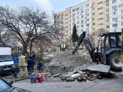 Ремонт на сетях газоснабжения - на финальной стадии