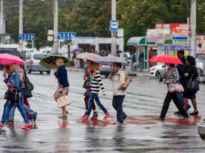 МЧС предупредило кубанцев о продолжении ливней