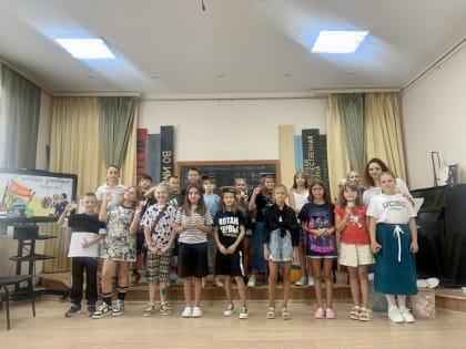 Школьники Ейска начинают учебный год в музее