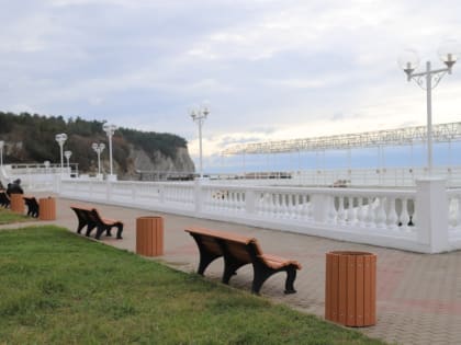 Благоустройство в Дивноморском: обновленный проход к морю и набережная