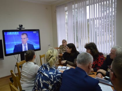 Началась «Прямая линия» с Губернатором края Вениамином Кондратьевым