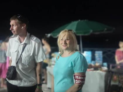 Народные дружинники обеспечивали правопорядок на культурно-массовых мероприятиях в честь Дня города