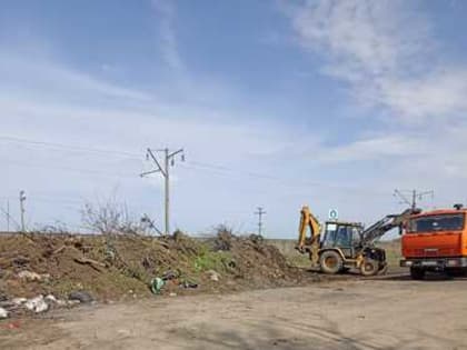 18 апреля 2023 года на территории Ладожского сельского поселения проведен субботник