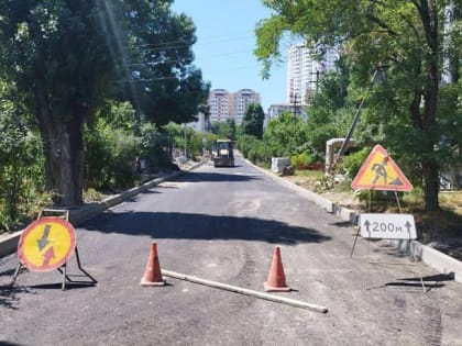 В ПРИМОРСКОМ РАЙОНЕ ПРОДОЛЖАЕТСЯ РЕКОНСТРУКЦИЯ НЕСКОЛЬКИХ УЛИЦ