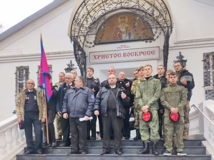 Торжественная присяга казаков в Армавире