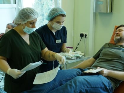 Жители и гости Сочи сдал более 40 литров крови для пострадавших при теракте в Подмосковье