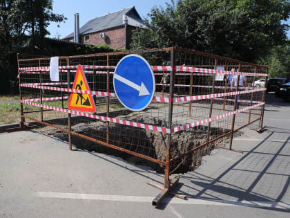 По ул. Старокубанской обновляют сети водоснабжения