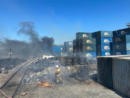 ГУ МЧС по Краснодарскому краю сообщило о пожаре в  муниципальном образовании город Новороссийск