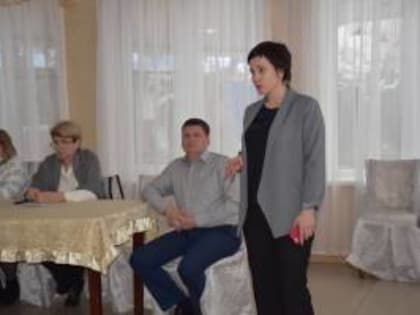 В районе состоялась встреча с жителями Херсонской области, пребывающими в Пункте временного размещения