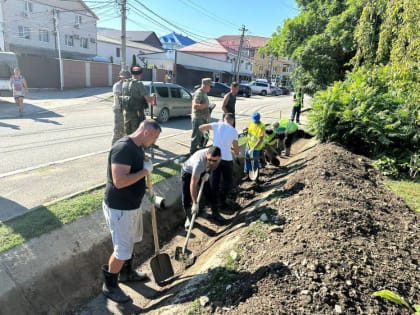 Геленджичане помогают жителям Туапсе