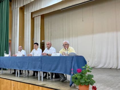 Заур Хушт принял участие в сходе граждан аулов Малый Кичмай и Большой Кичмай