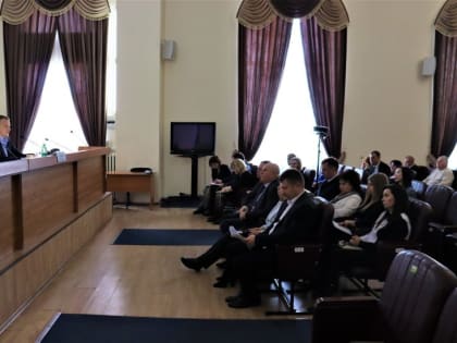 Сегодня в администрации Ейского района состоялась аппаратное планерное совещание