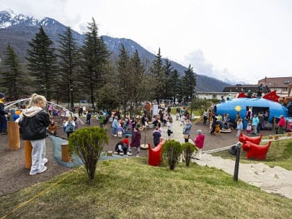 В Сочи открылся новый сквер – «Горный»